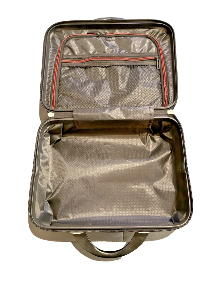 Estuche rígido negro 12,5" x 9" x 6,5" accesorio/bolsa de equipaje Foto 4 de 4