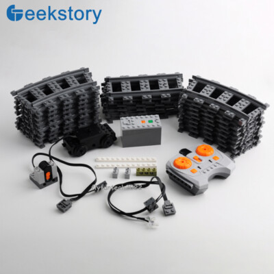 Power Functions MOC Train Motor IR Remote Receiver Battery Box Set DIY For le*go