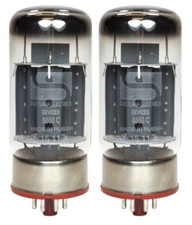 1ea. MATCHED PAIR SVETLANA 6550C POWER VACUUM TUBES BRAND NEW IN BOX