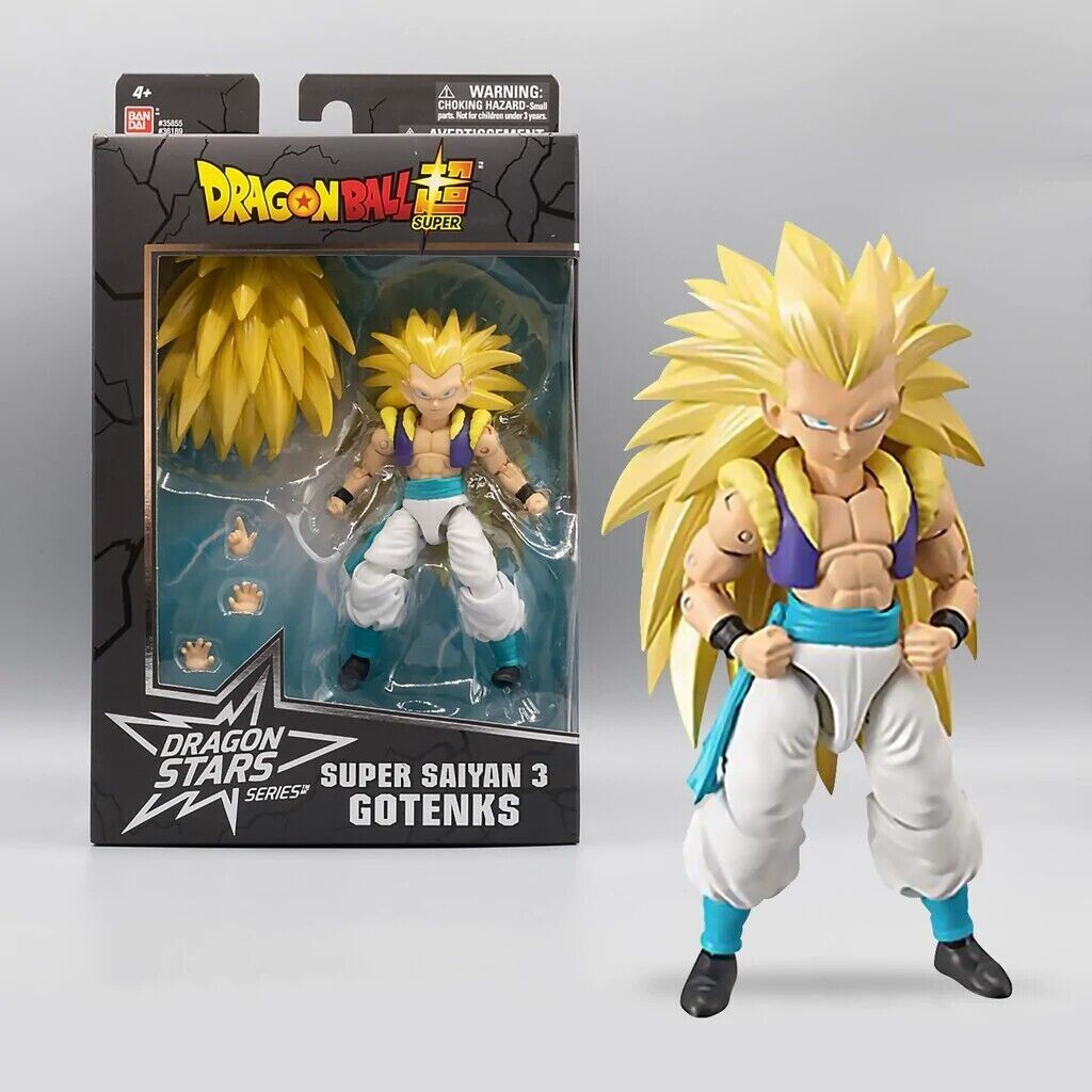 Figura de acción Dragon Ball Stars Super Saiyan 3 Gotenks...
