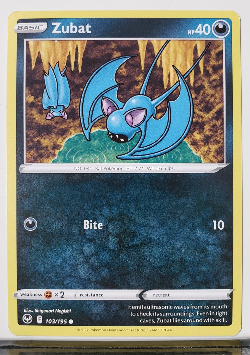 zubat pokemon card Pokémon Card Game Zubat main image 1