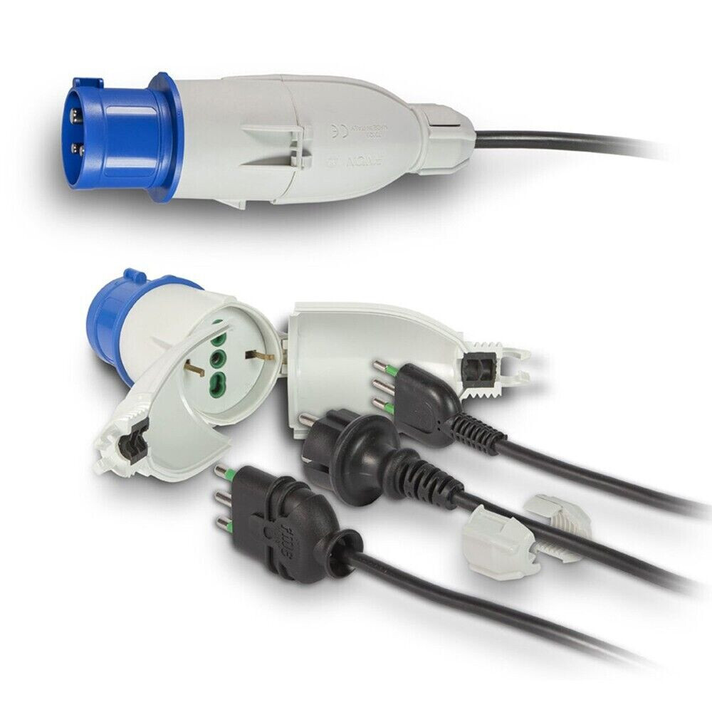 ADATTATORE SPINA CEE 230V IP44 2P+T 16A 200-250V 6h ITALO/TEDESCA FANTOM