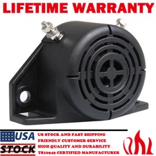 12V DC Back-up Warning Alarm 105DB Reverse Beeper Horn For Car Pickup Van Truck