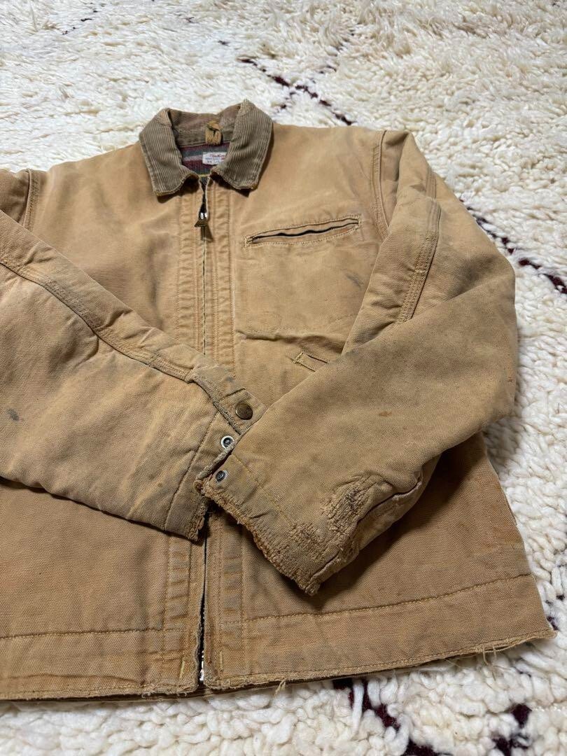 Carhartt Headlight Finks Detroit Jacket Beige S Size 36 50 Carhartt Headlight Finks Detroit Jacket Beige S Size 36 50