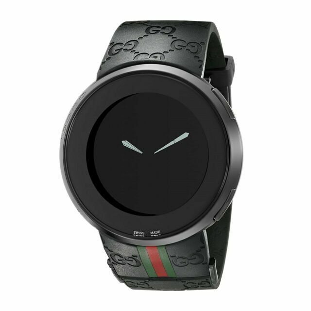 Gucci I-Gucci 114 44mm Black Stainless 