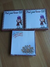 Christmas Holiday Paper Pad 4x4x0.75 by Regent Products - Lot of 3 New Sealed