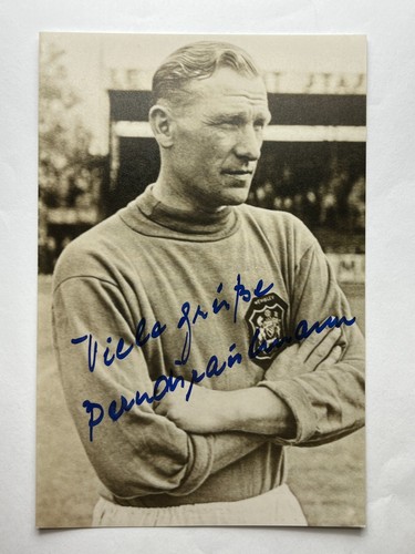 Autograph BERT TRAUTMANN (†2013)-Manchester City-Film-St.Helens Town-signed - 第 1/2 張圖片