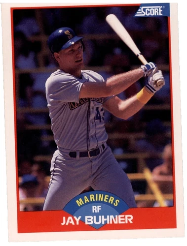 Score Jay Buhner Baseball Sports Trading Cards & Accessories