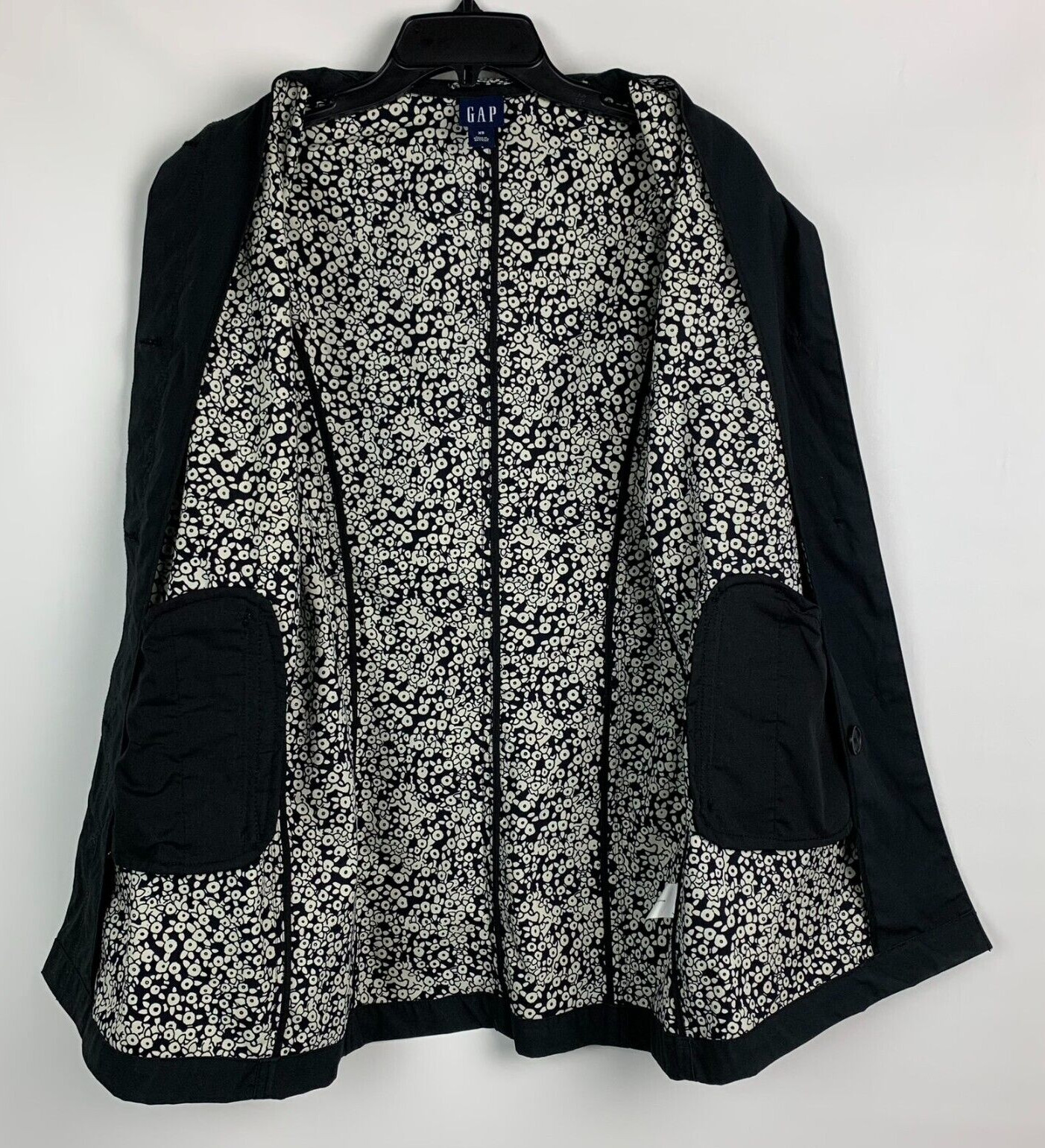 GAP Jacket Collared Buckle Buttons Long Sleeve Po… - image 3