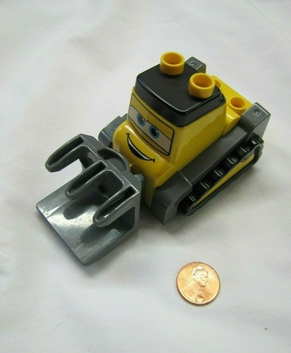 Lego Duplo Disney Pixar Cars Planes YELLOW DRIP BULLDOZER RESCUE VEHICLE Fire