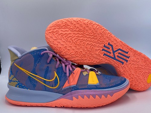 kyrie 7 blue orange