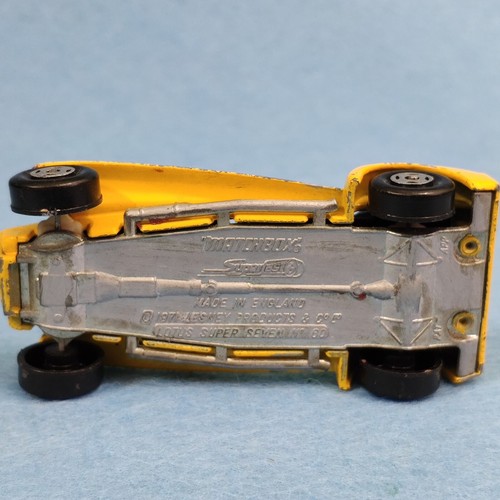 LOTTO MACCHININE MODELLINI MATCHBOX VINTAGE 1:66 LOTUS SUPER SEVEN SUPERFAST 60 - Foto 22 di 24