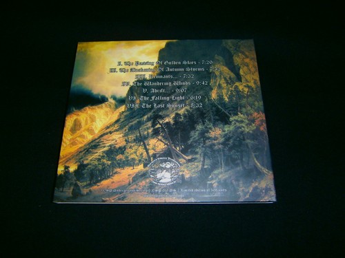 ETERNAL VALLEY - The Falling Light. Digipak CD - Picture 3 of 3