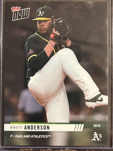 2019 Topps Now OD-193 Brett Anderson