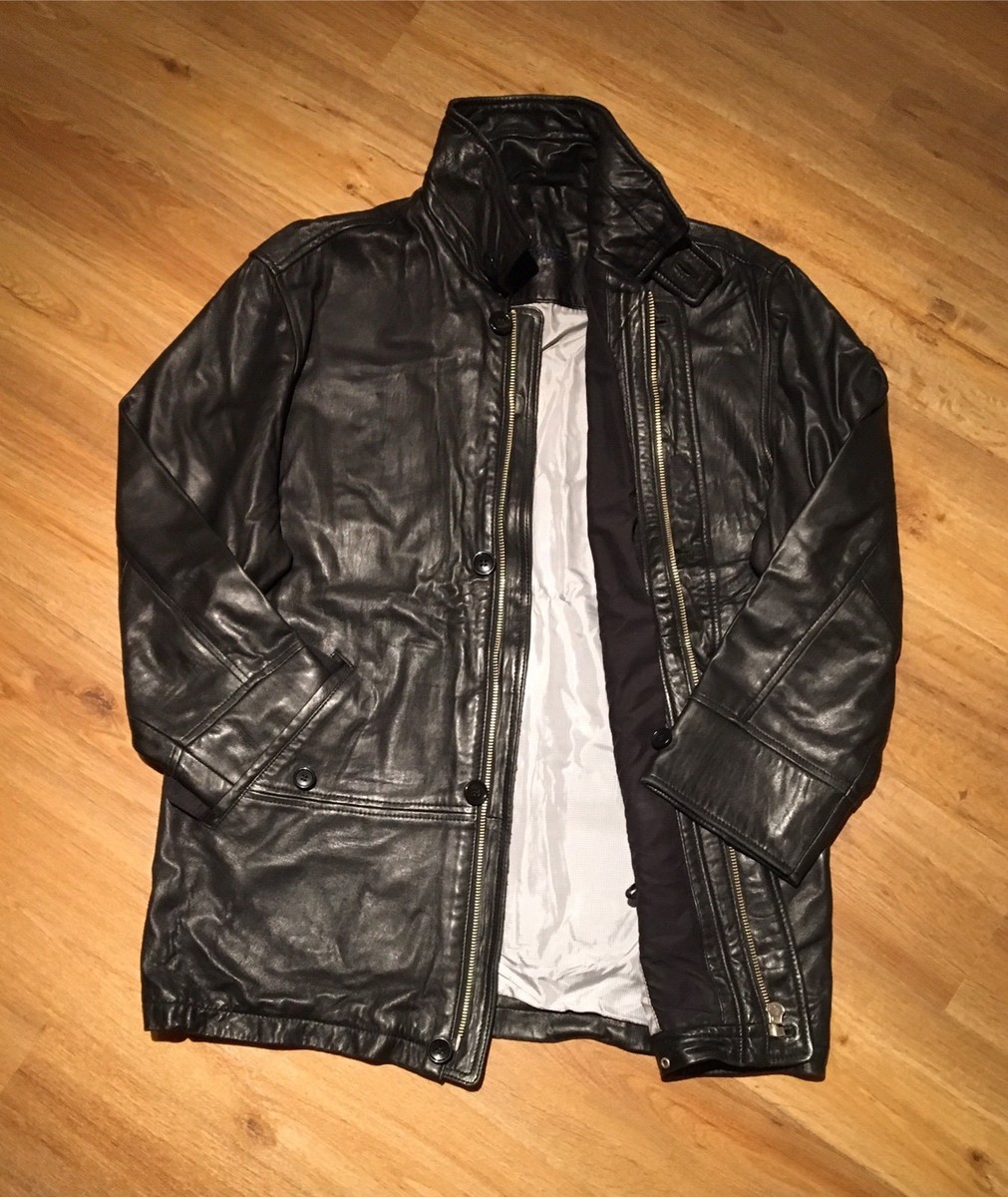 Daniel Hechter Herren Lederjacke Jacke Business feines Nappa Leder