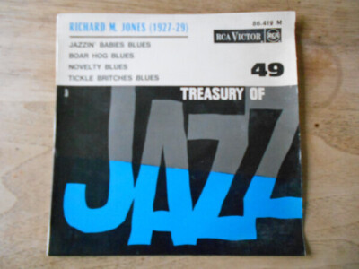 Richard Jones And His Jazz Wizards Treasury Of Jazz N° 49 EP, MONO RCA Victo
