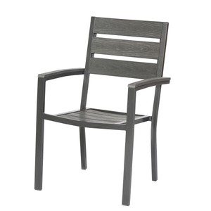 Garten Stapelstuhl 2er Set Polywood Outdoor Aluminium Anthrazit Ebay