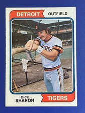 ⚾ 1974 Topps Baseball Base Card #48 Dick SHARON - EXMT or better ⚾