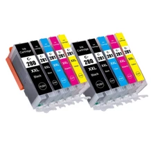 PGI-280XXL CLI-281XXL Ink Cartridges for Canon TR8620A TR8622A TR8520 TS702A