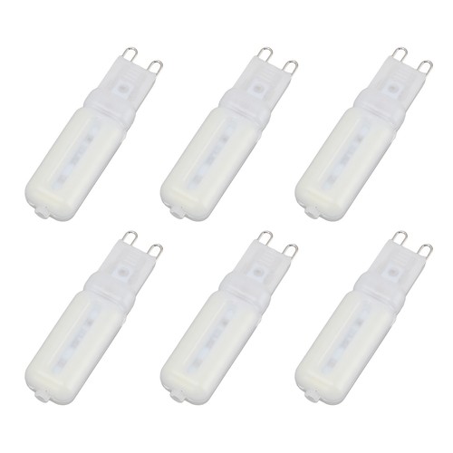 6Pcs LED G9 Dimmable LED Bulb 7W 32 LED Lamp Light For Chandelier Ceiling Lamp - Picture 9 of 30