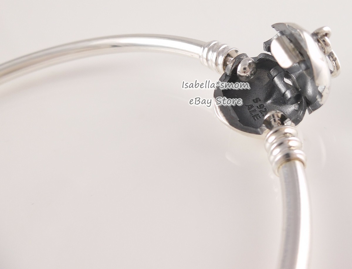INFINITY HEART Genuine PANDORA Silver FOREVER LOVE Bracelet