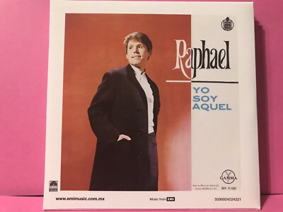 rare POP BALADA CD sleeve RAPHAEL yo Soy Aquel ES VERDAD alta Costura LA NOCHE