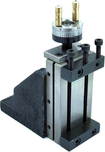 Mini diapositiva de fresado vertical para poste de herramienta para torno máquina-herramienta para metalurgia - Imagen 25 de 38