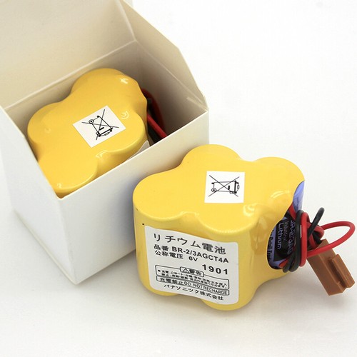 10PCS PLC Battery A98L-0031-0025 CNC System For FANUC BR-2/3AGCT4A 6V with Plug - Bild 3 von 7
