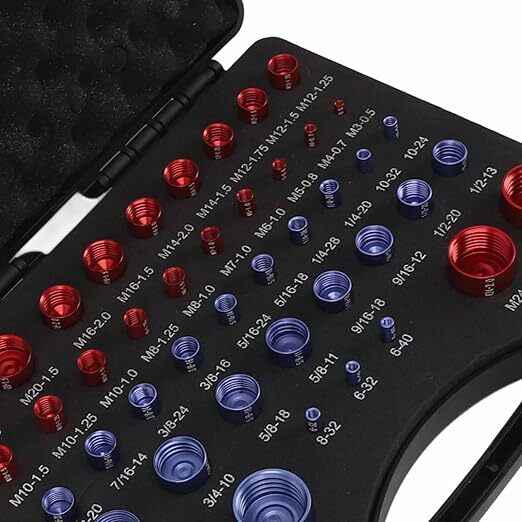 44 Nut & Bolt Thread Checker 44 Thread Identifier Gauge Inch And Metric