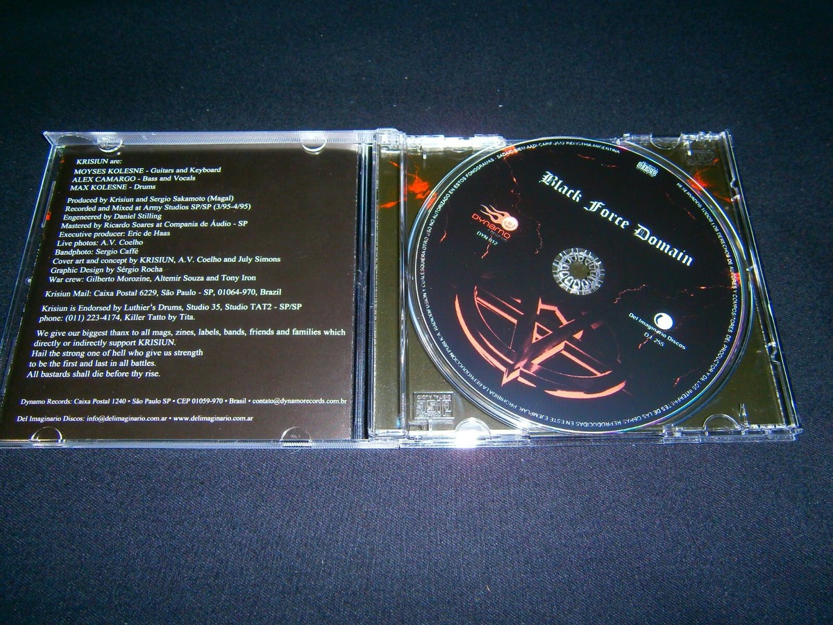 KRISIUN - Black Force Domain. CD | eBay