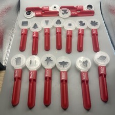 SIZZIX Paddle Punches LOT of 17, READ Description For Which One Are Included