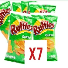 Ruffles Queso Mexican chips Sabritas 7 BAGS, (50 G each)