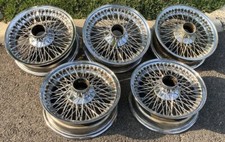 1970 Jaguar Xke E Type Wire Wheels 15x5 72 Spoke Set 5 Xa472 Series Ii Original 1970 Jaguar Xke E Type Wire Wheels 15x5 72 Spoke Set 5 Xa472 Series Ii Original