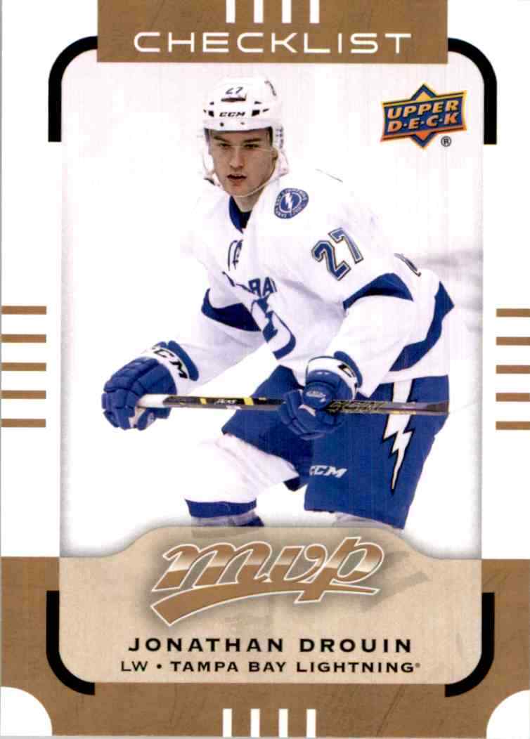 2015-16 Upper Deck MVP Jonathan Drouin #100