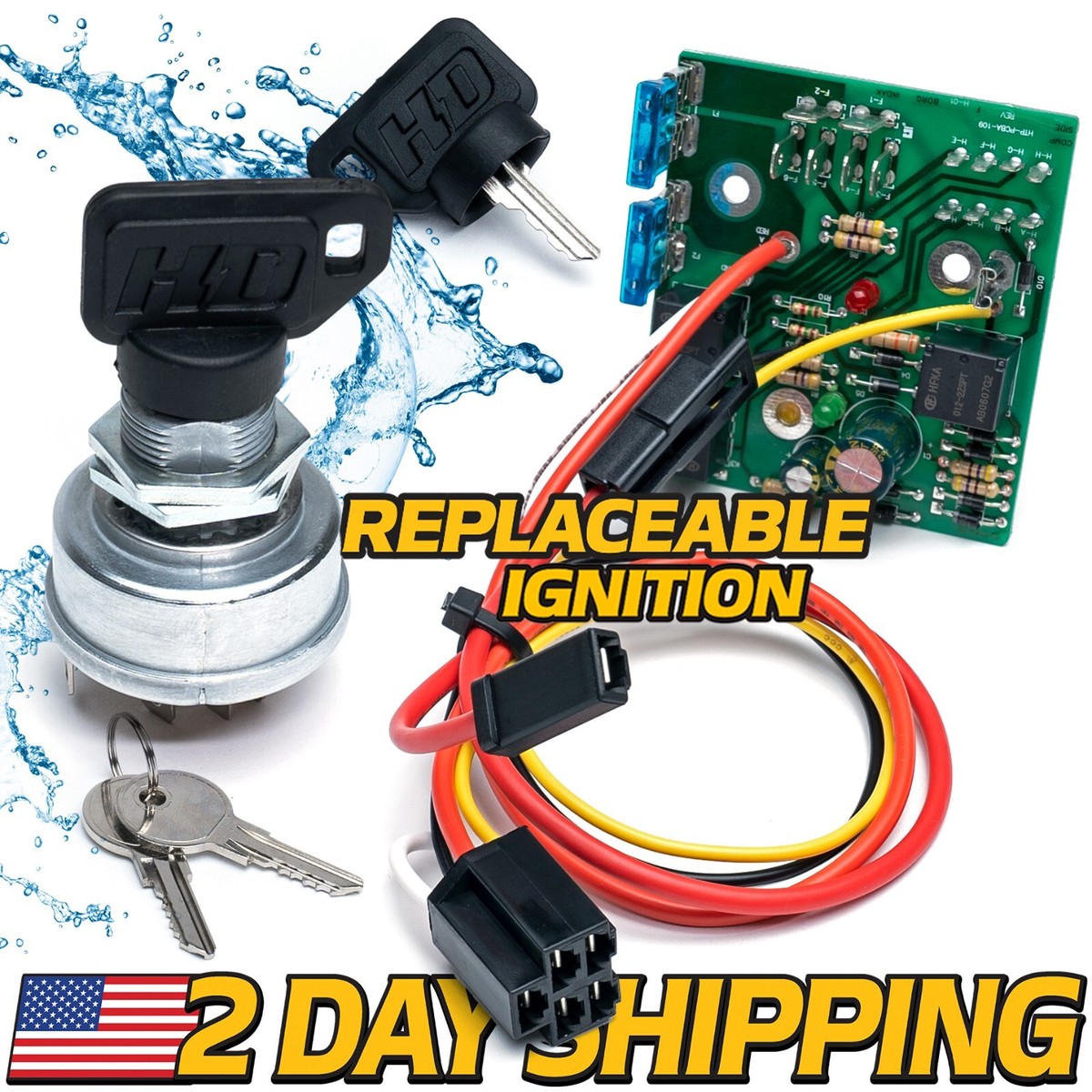 AUC15330 AUC15805 DIRECT REPLACEMENT For John Deere Ignition
