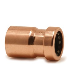 Sprint Push Fit 15mm X 10mm Fitting Reducer - Copper Push Fit