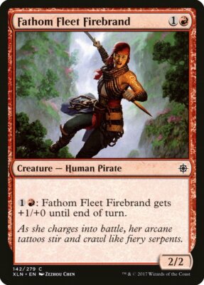 MTG Ixalan Fathom Fleet Firebrand Near Mint Englisch Magic Karte  93
