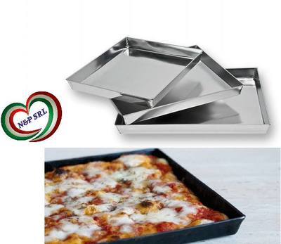 TRIS TRE TEGLIE TEGLIA PLACCA DA FORNO PER PIZZA E FOCACCIA | eBay