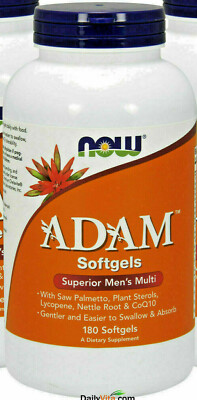 Now Foods Adam 180 Superior Herren Multi-Vitamine & Nährstoffe 180 Gel **Sale**