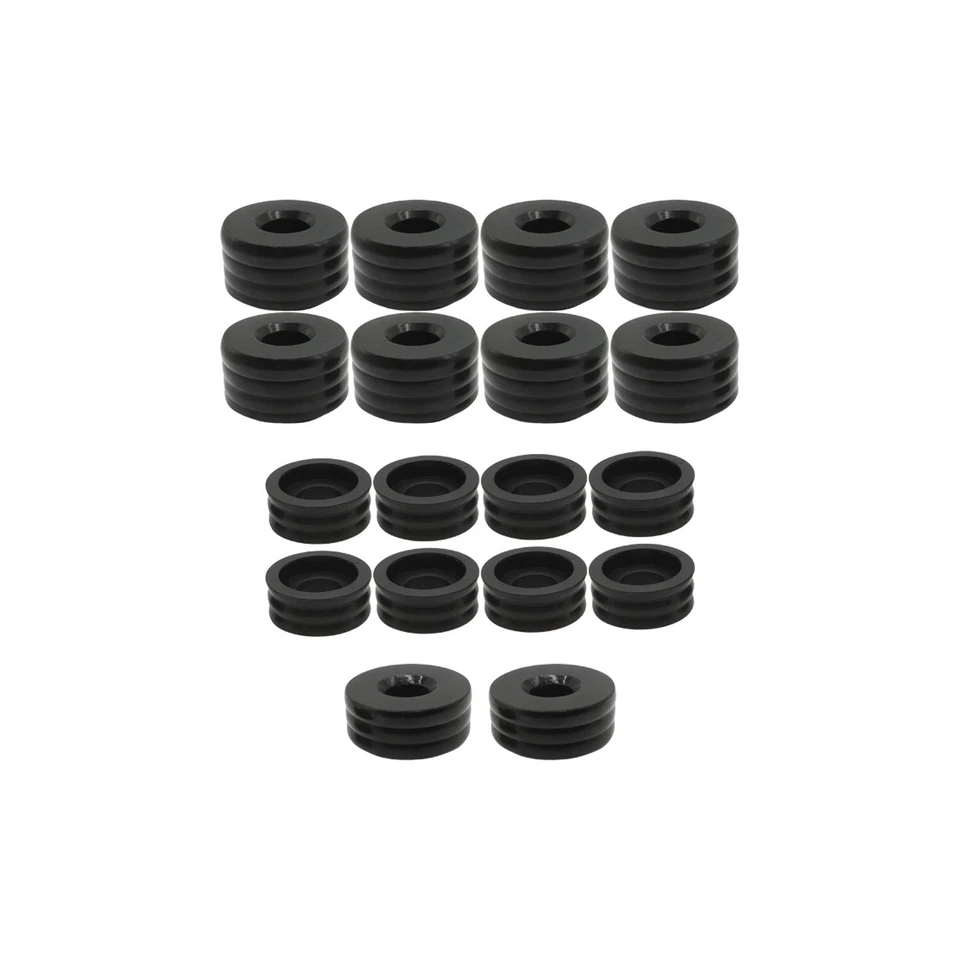 Kit de bujes de montaje de cabina de carrocería KF04058BK para Ford F250 F350 Super Duty 1999-2007 Foto 4 de 4