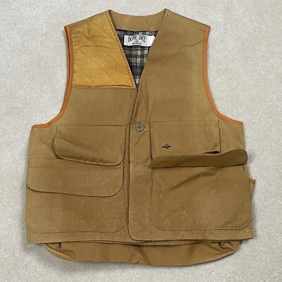Dry Bones DV-113　Chinocloth Game Vest Vintage Bone Dry by Redhead Hunting Shooting Vest | eBay
