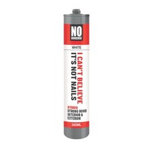No Nonsense I Can't Believe It's Not Nails Hybrid Polymer Grab Adhesive White