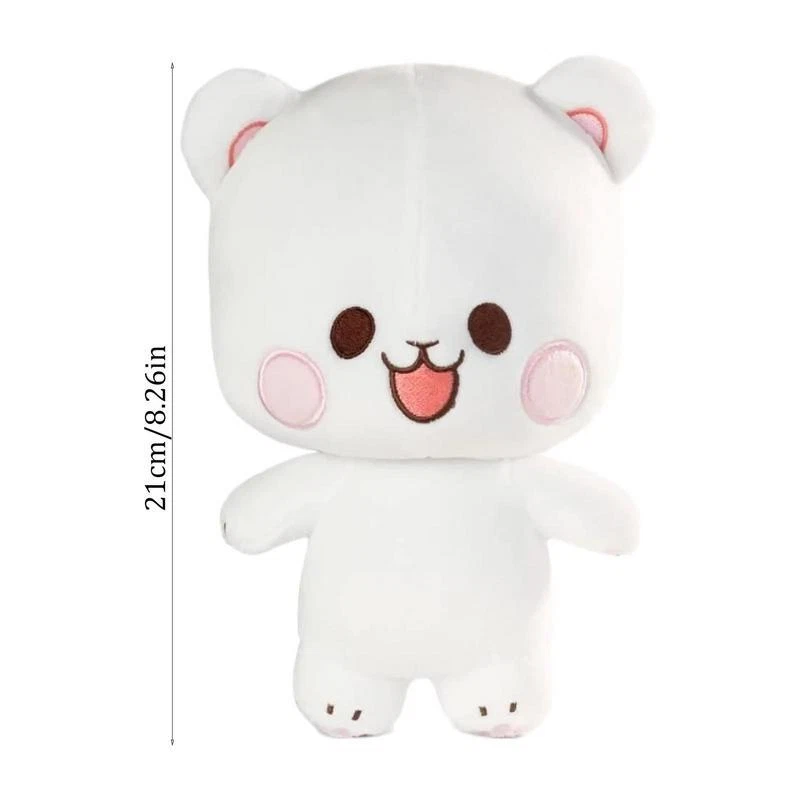 Milk And Mocha Bear Plush Doll Cute Soft Stuffed Dolls For Kid Birthday Gift US