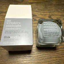 THIS WORKS - No Wrinkles Midnight Moisture Night Cream, 1.62 Fl Oz NEW IN BOX