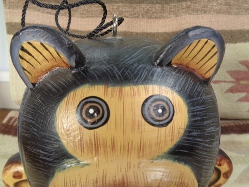 Bird House BLACK BEAR Gord-o by Songbird Essentials Wood - Picture 7 of 13