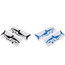 2 Pezzi Adesivi in ​​PVC  Decalcomanie, Kayak Canoa  Da Surf Auto Divertente