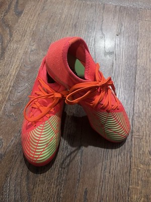 Adidas Predator Edge.3 Unisex Kids Youth Soccer Cleats Size 1.5  Solar Red