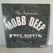 Mobb Deep Free Agents Volume 1 Vinyl Record Album LP 2003 VGC Rap Hip Hop