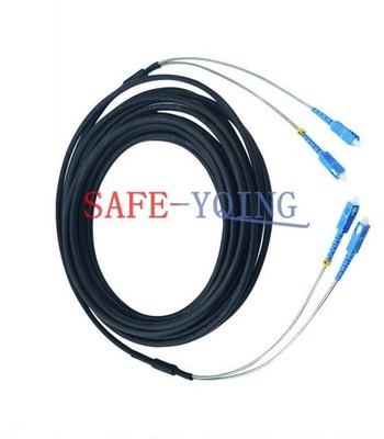 30M Outdoor 2   Field Fiber Patch Cord SC to SC SC-SC SM 9/125 Duplex *qq