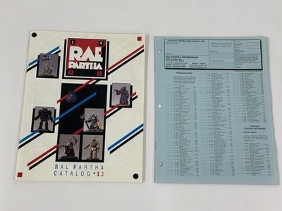 Ral Partha Catalog 1991 Catalog Vintage Miniatures D&D / Warhammer